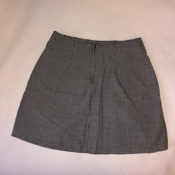 thrift plaid skirt - Picture 3 of 4